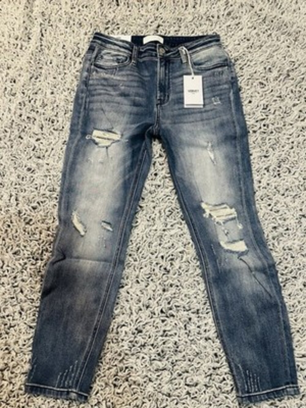 Womens Vervet Amber Mid-Rise Skinny Jeans - Size 30- NWT